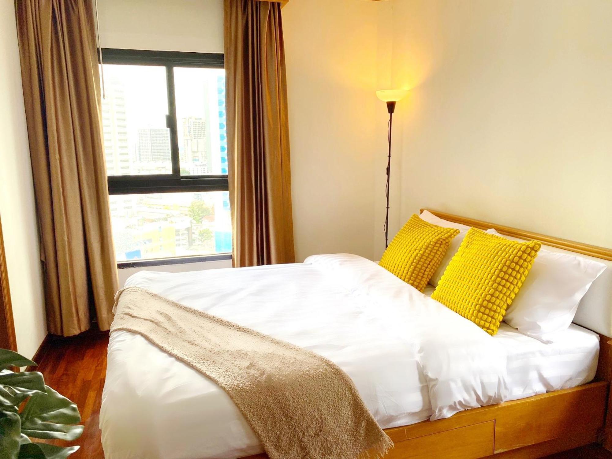 Center Bangkok Suite Next To Platinum Mall Exterior foto