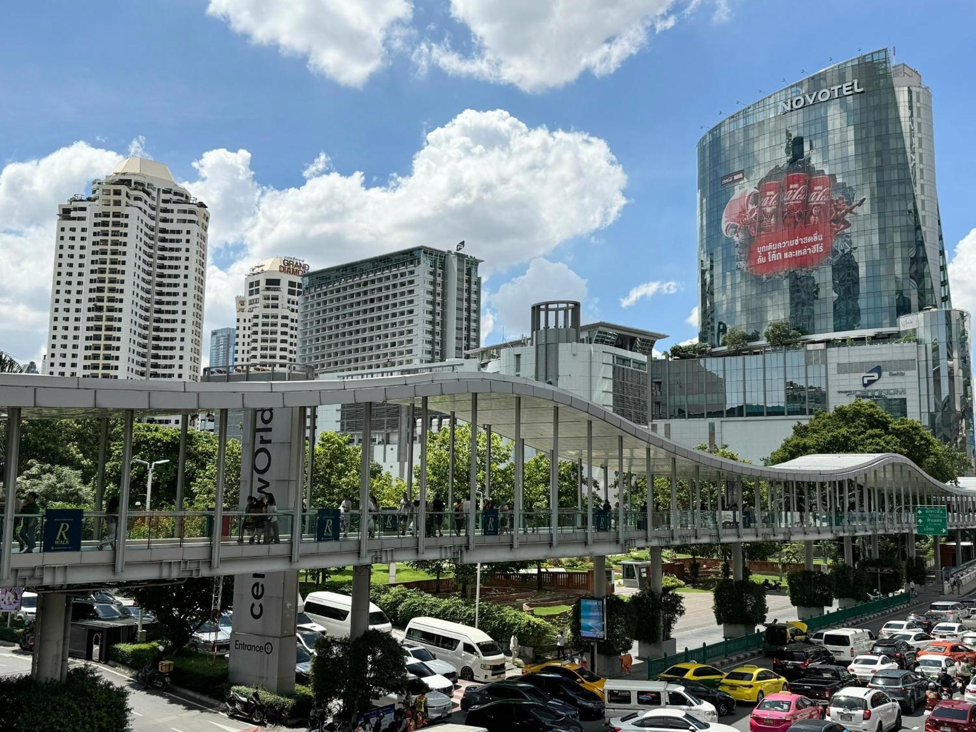 Center Bangkok Suite Next To Platinum Mall Exterior foto